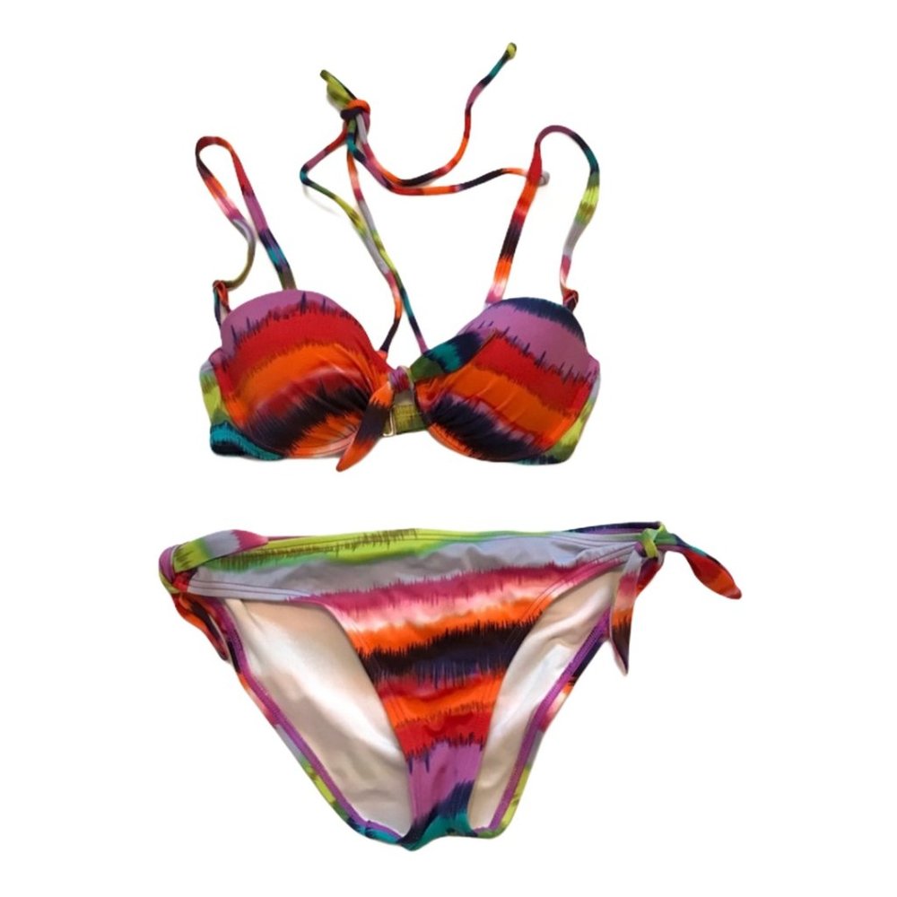 Victoria's Secret Multi-Color Bikini Swimsuit 32B
